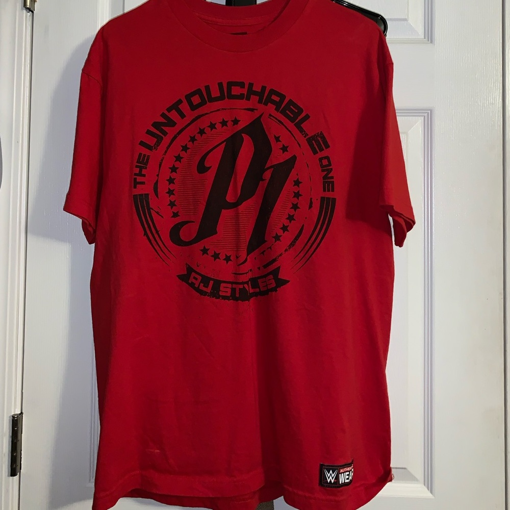 Mens WWE Short Sleeve T- Shirt L